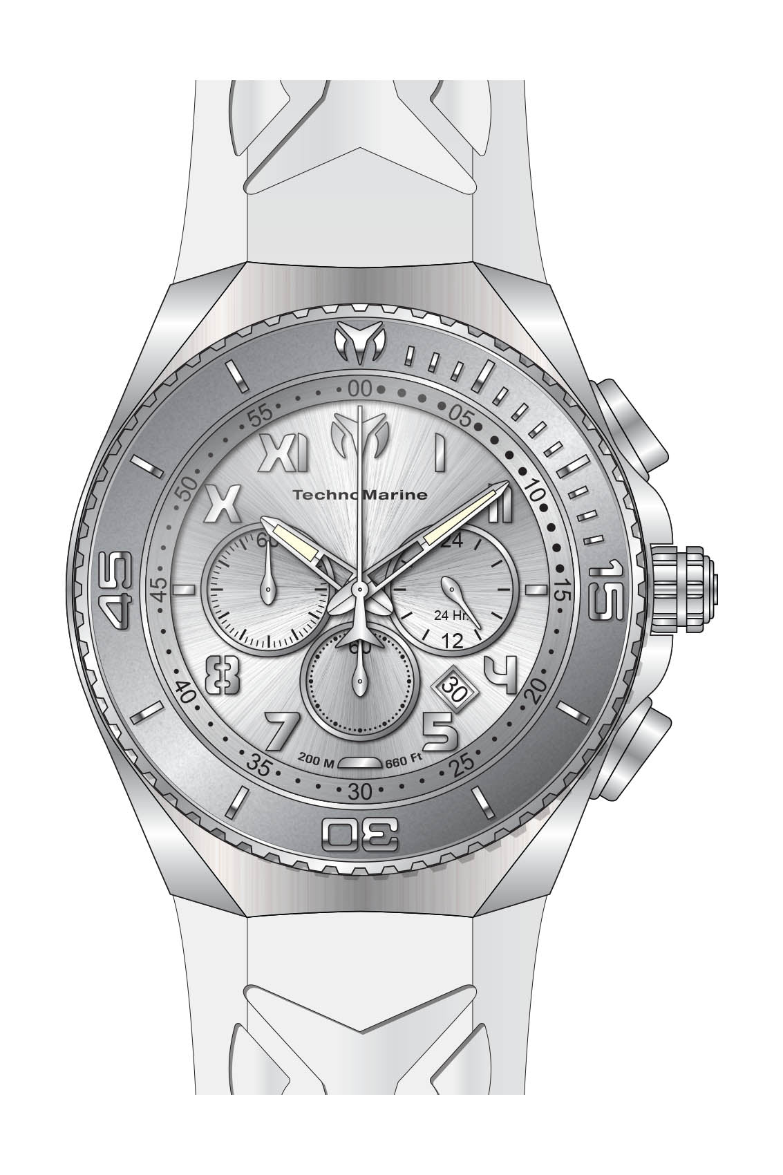 Band For Technomarine TM-225002