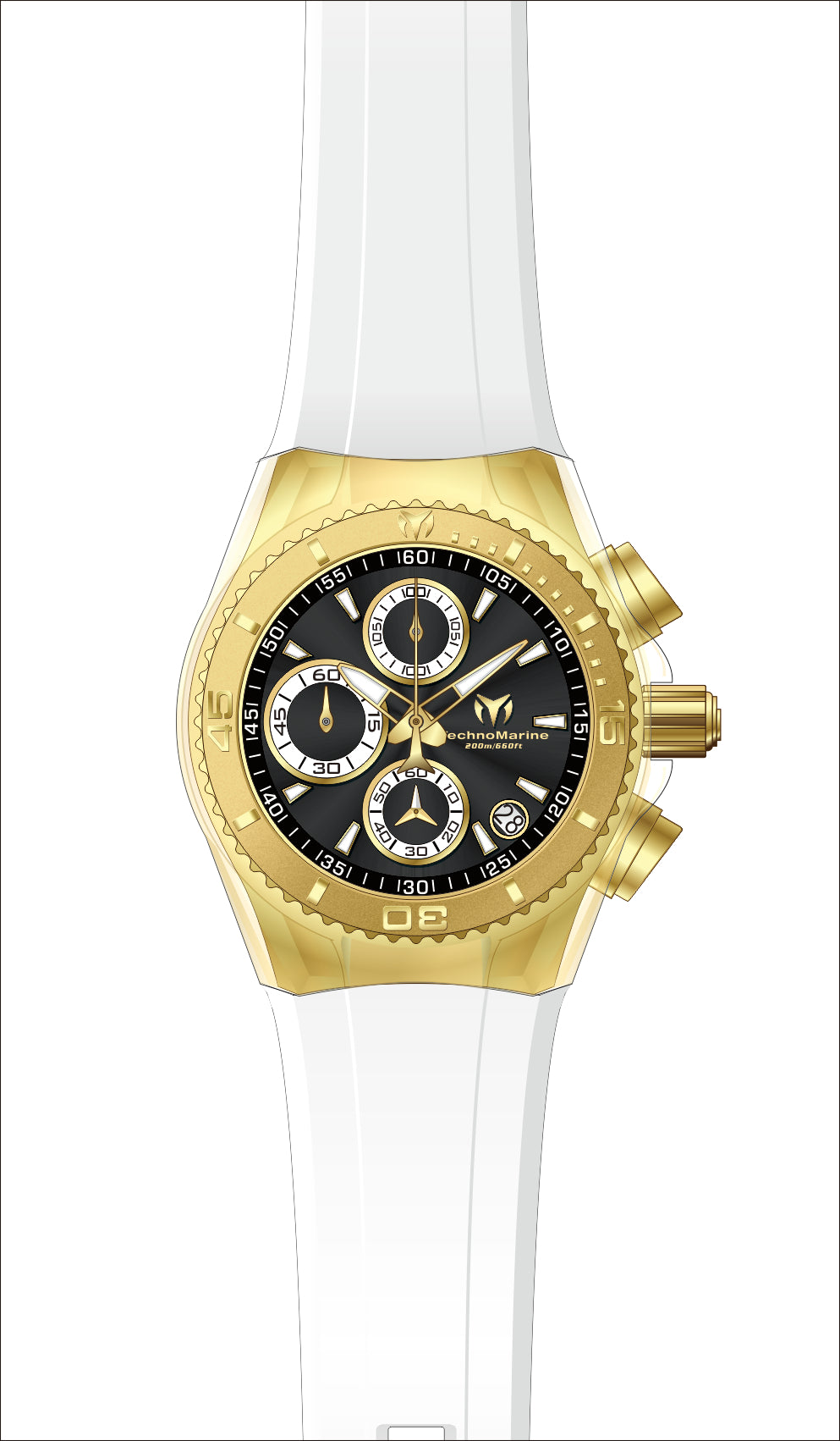 Band For Technomarine Cruise Original TM-125034