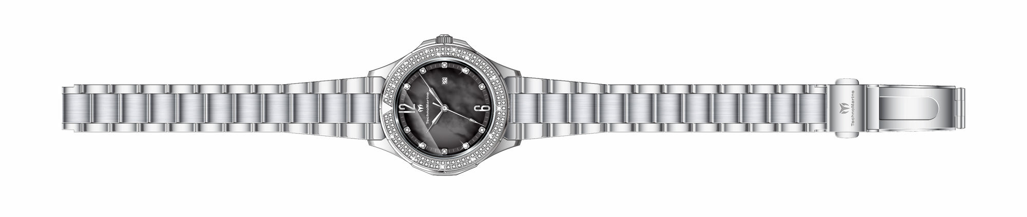 Band for Technomarine LUNA TM-826008