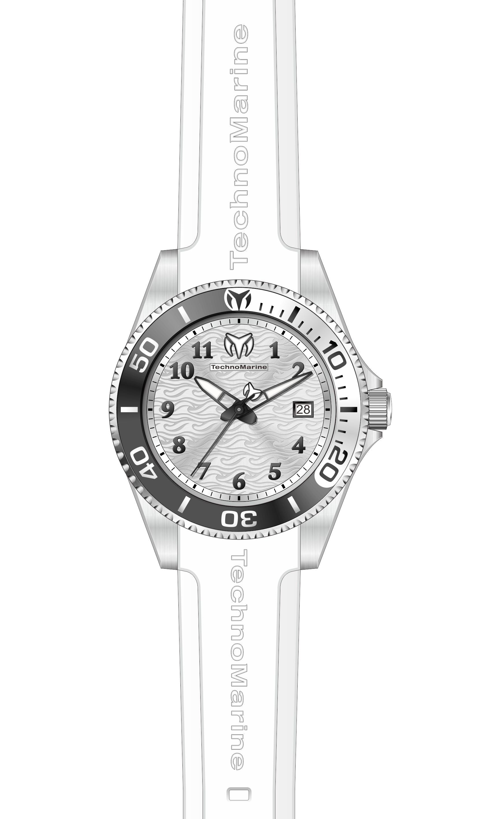 Band For Technomarine Manta Ray TM-226058