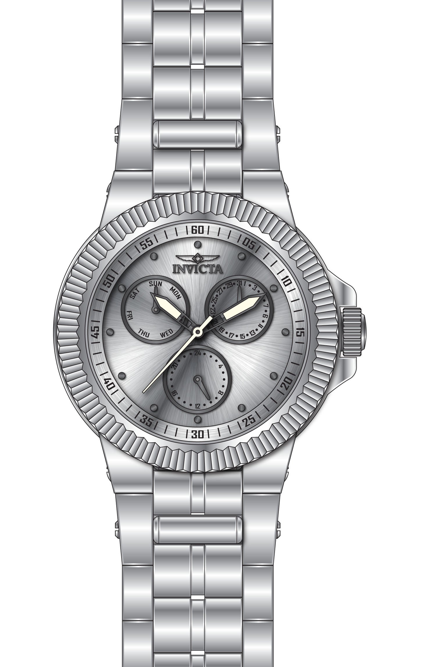 Parts For Invicta Subaqua  Lady 46596