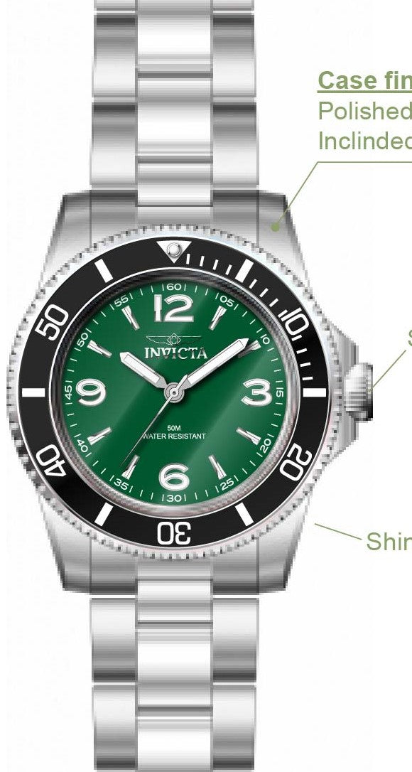 Band For Invicta Specialty  Men 49346