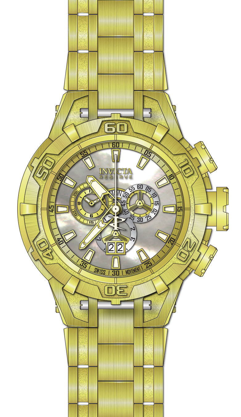 Band For Invicta Reserve Specialty Subaqua Men 49375