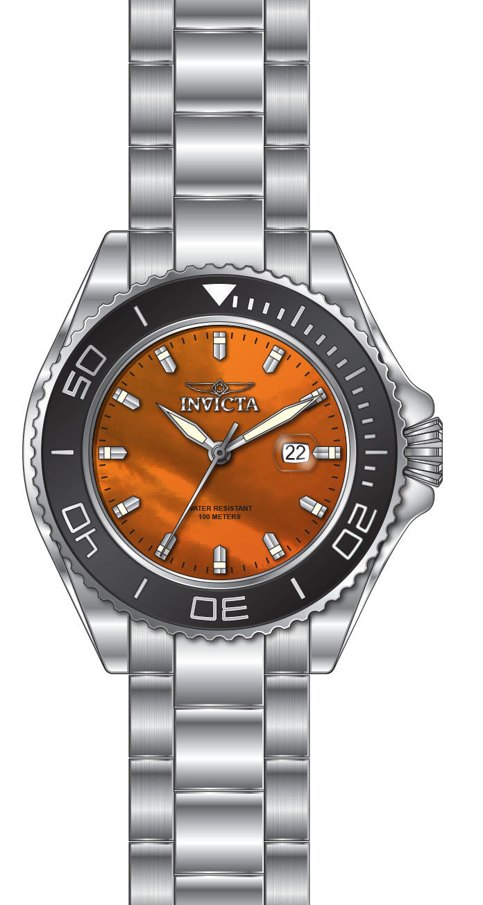 Parts For Invicta Pro Diver  Men 49641