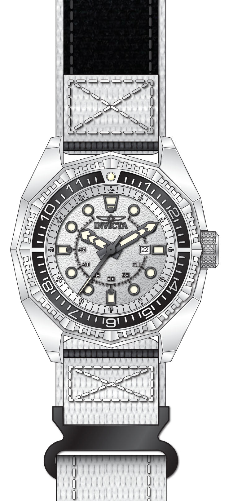 Parts For Invicta Akula  Men 50040