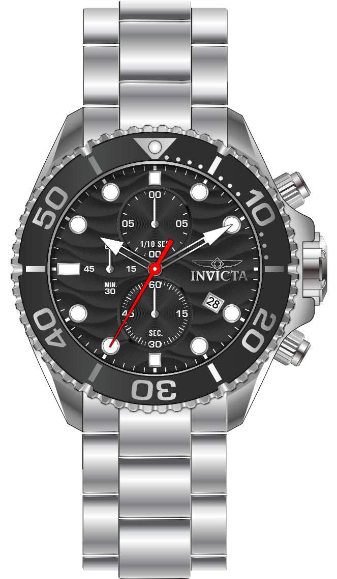 Band For Invicta Pro Diver  Men 50221