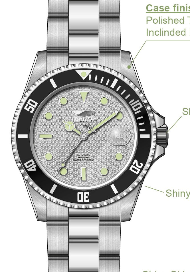 Band For Invicta Pro Diver  Men 50282