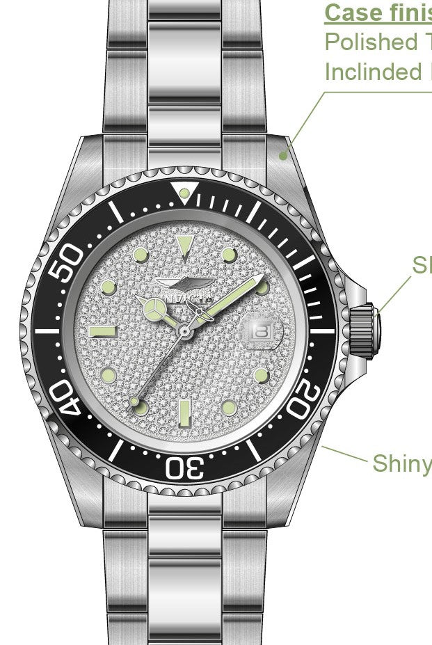 Parts For Invicta Pro Diver  Men 50286