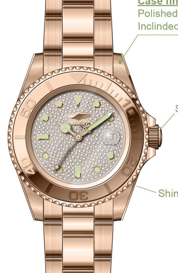 Parts For Invicta Pro Diver  Men 50289