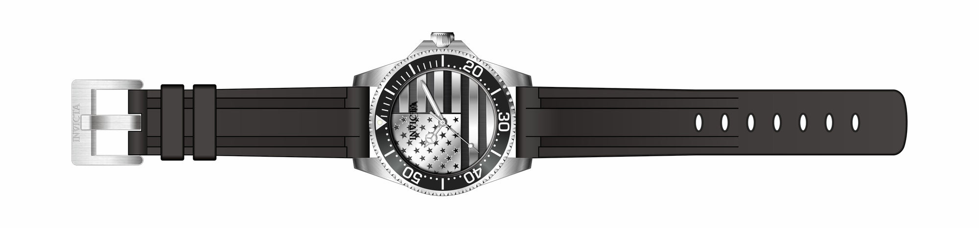 Parts For Invicta Pro Diver  Men 50418