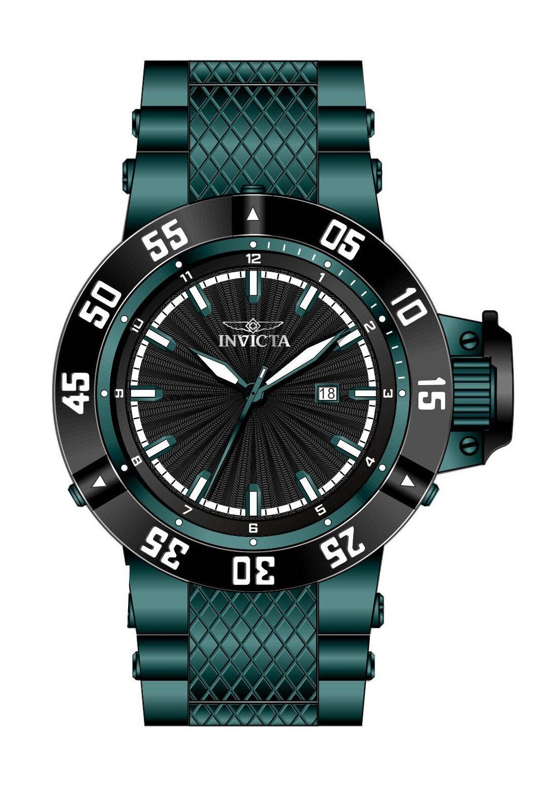 Band For Invicta Subaqua Noma III Men 50793