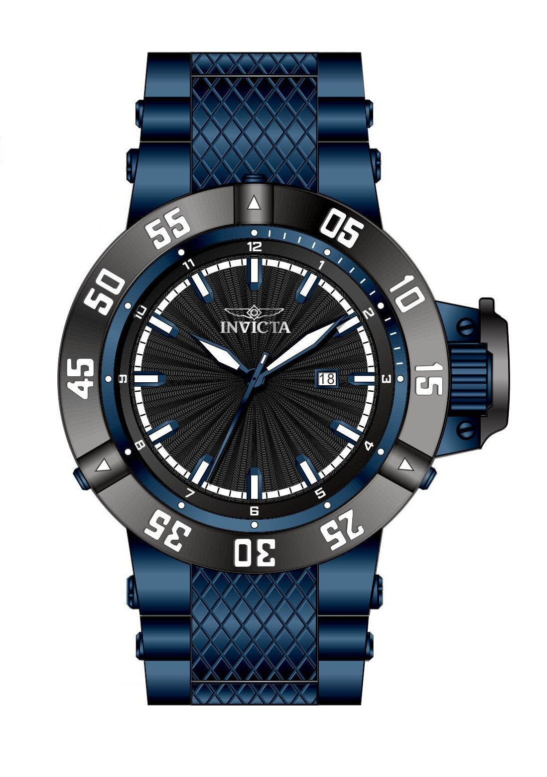 Band For Invicta Subaqua Noma III Men 50795