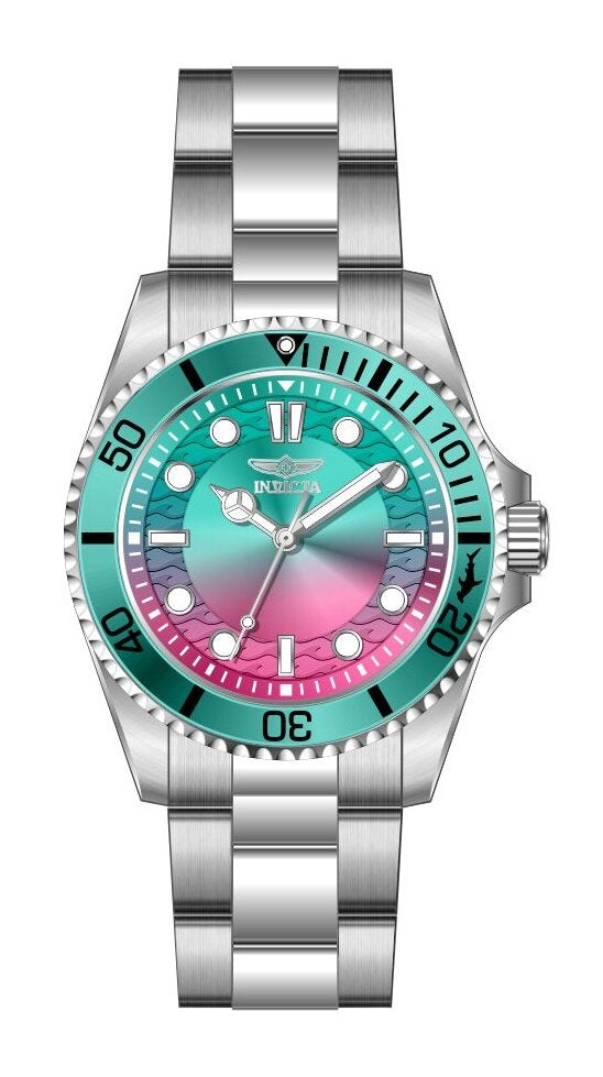 Band For Invicta Pro Diver  Lady 50947