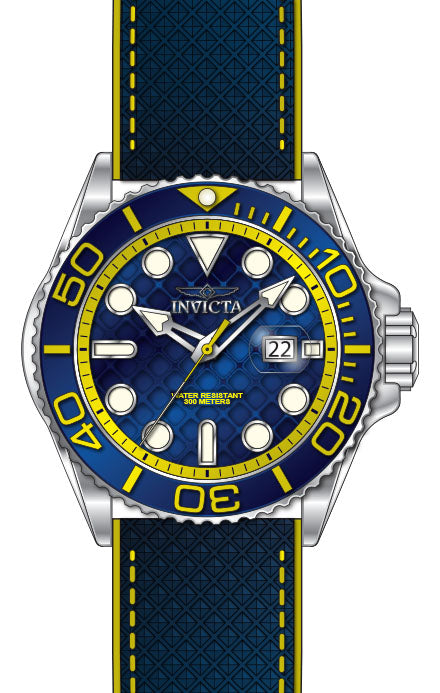 Band For Invicta Grand Diver  Men 51084