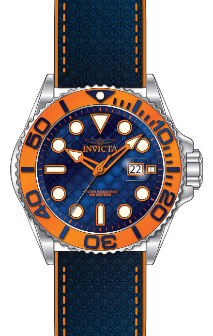 Band For Invicta Grand Diver  Men 51085