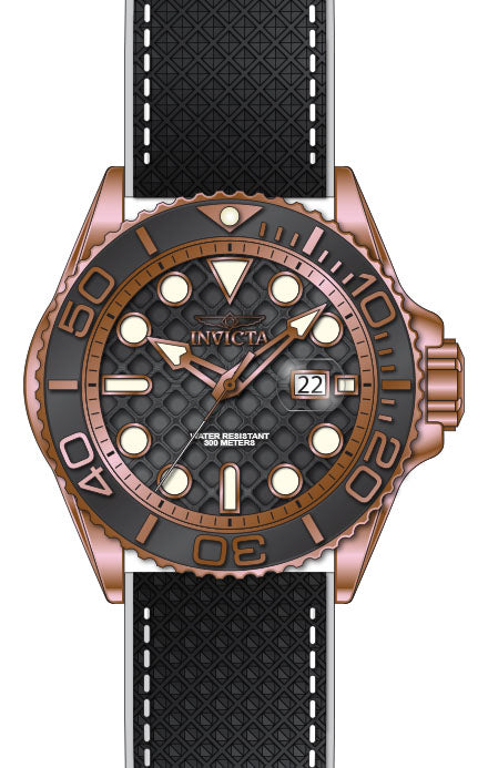 Band For Invicta Grand Diver  Men 51090