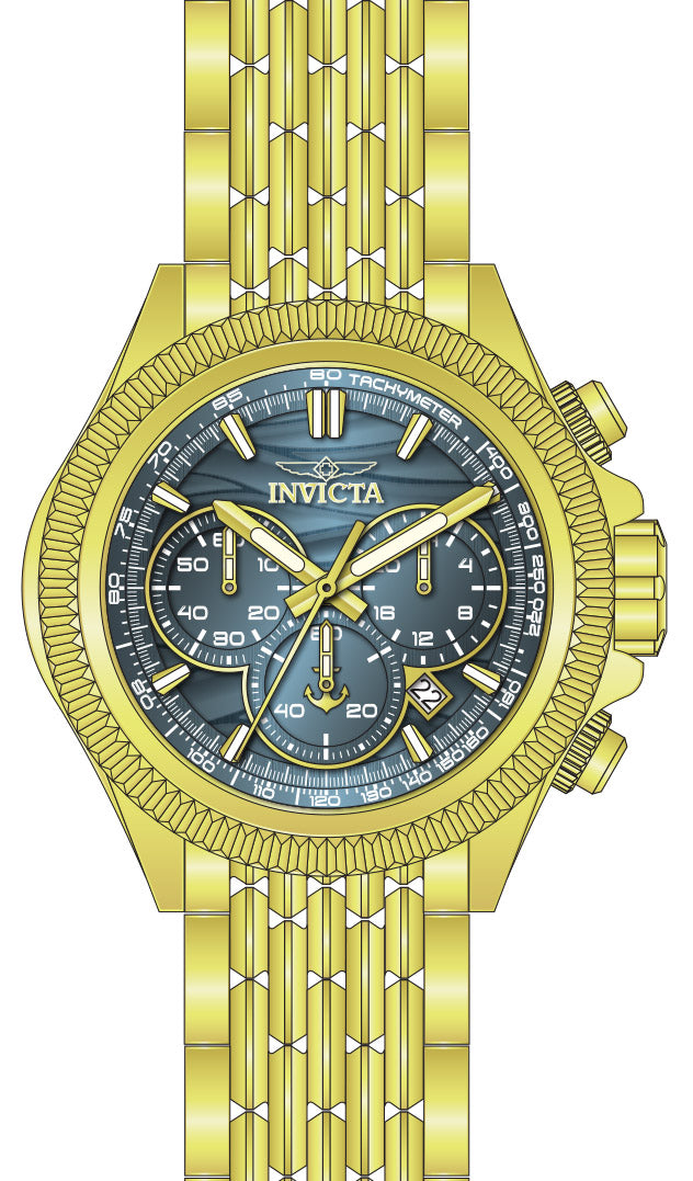 Band For Invicta Grand Diver  Men 51093
