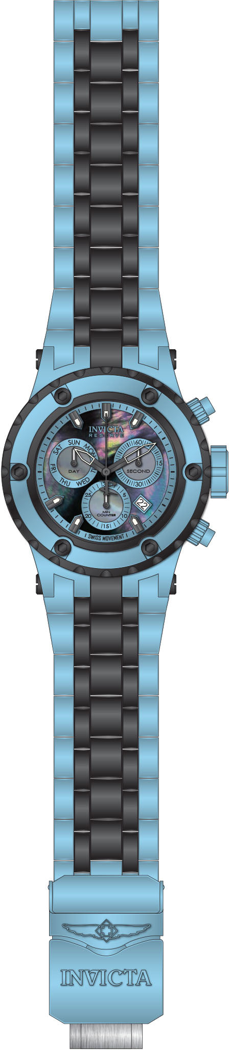 Band For Invicta Reserve Specialty Subaqua Men 51402