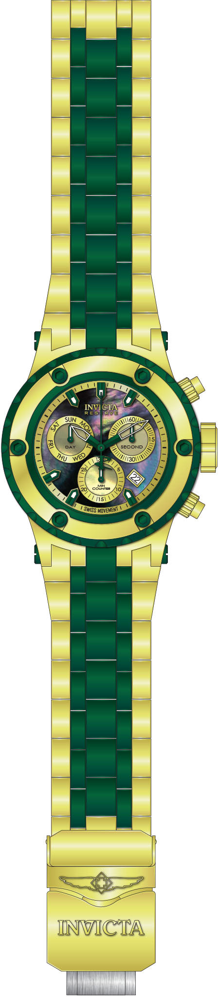 Band For Invicta Reserve Specialty Subaqua Men 51406