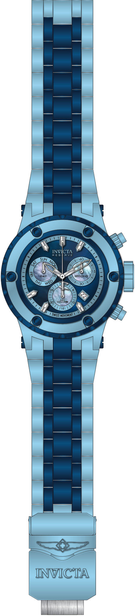 Band For Invicta Reserve Specialty Subaqua Men 51409