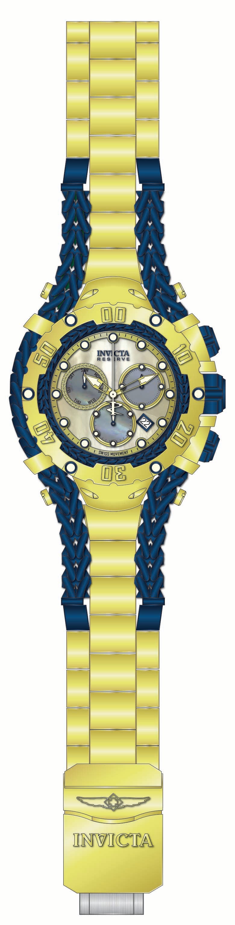 Band For Invicta Reserve Gladiator Men 51497