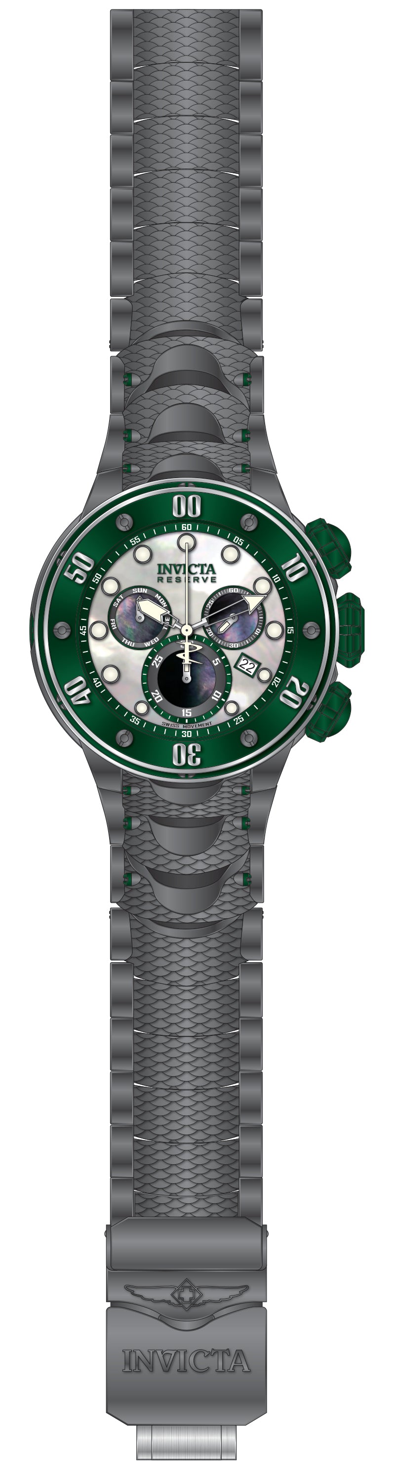 Parts For Invicta Reserve Kraken Men 51571