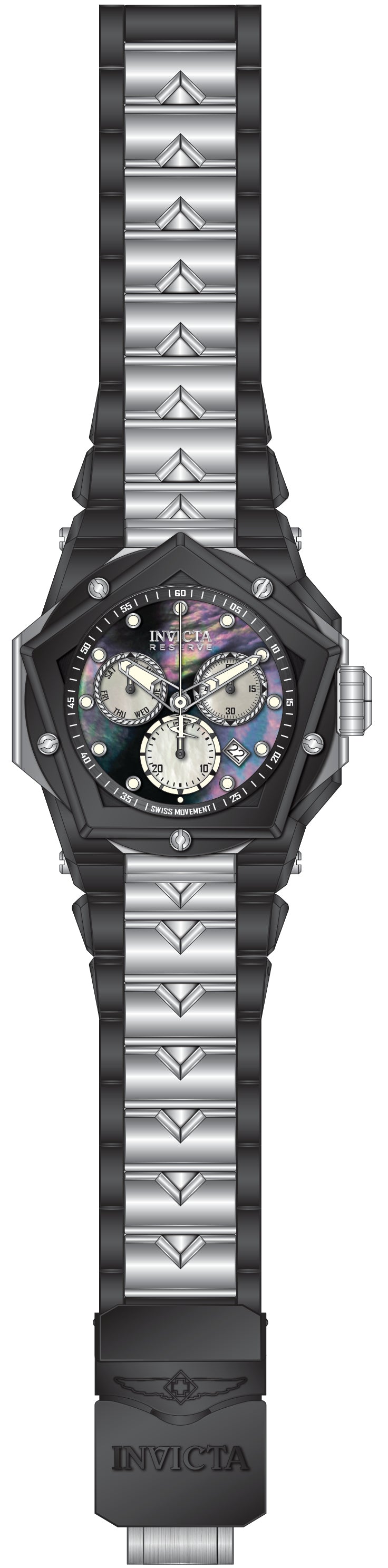 Parts For Invicta Reserve Kraken Men 51602