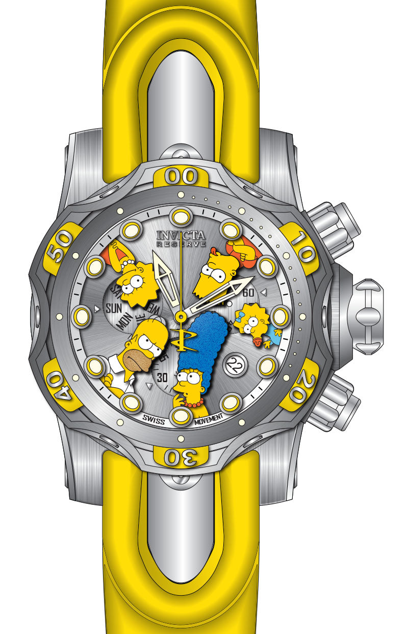 Band For Invicta Reserve Venom Men 51633