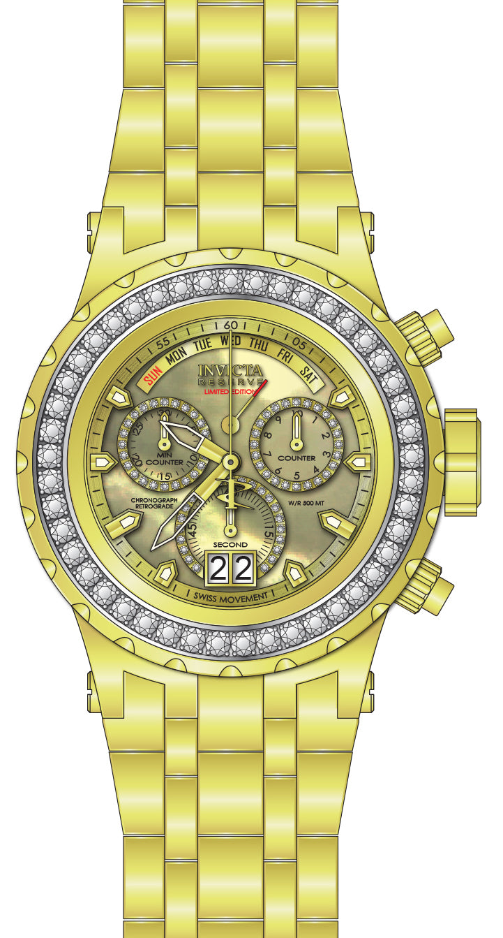 Band For Invicta Reserve Specialty Subaqua Men 51650