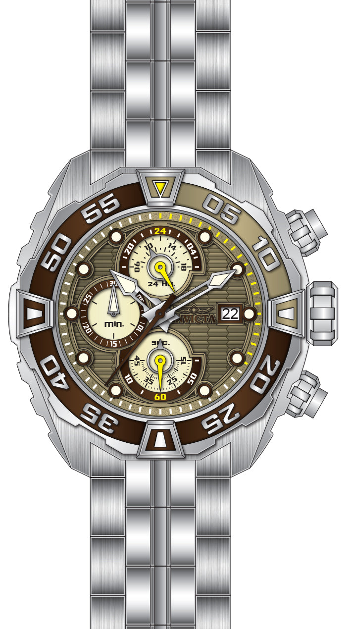Band For Invicta Pro Diver  Men 51704
