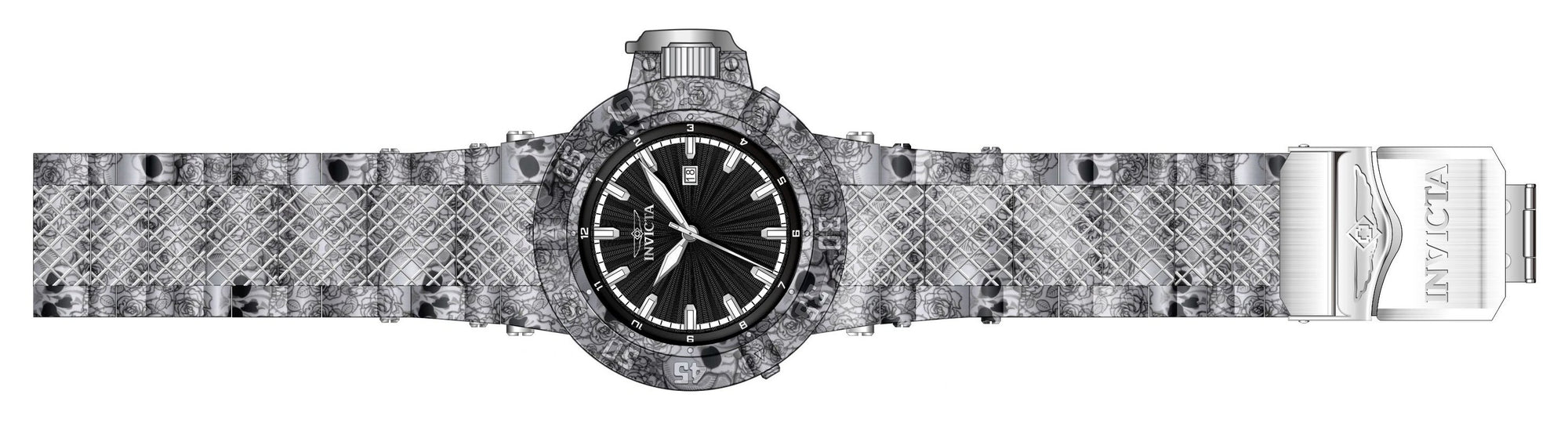 Band For Invicta Subaqua Noma III Men 51796