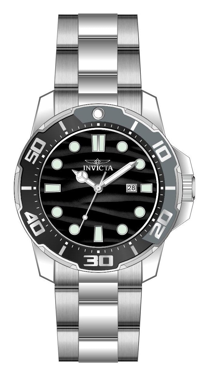 Parts For Invicta Pro Diver  Men 52130