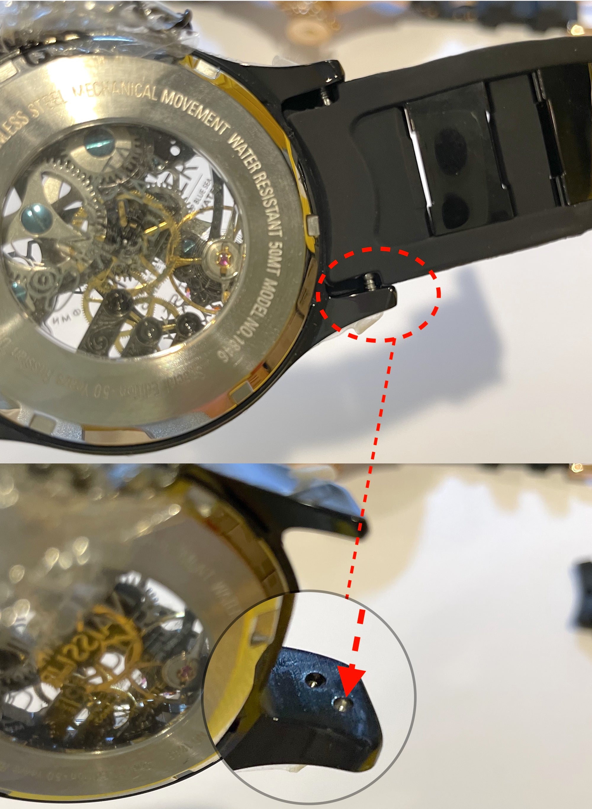 Band for Invicta Russian Diver 10051
