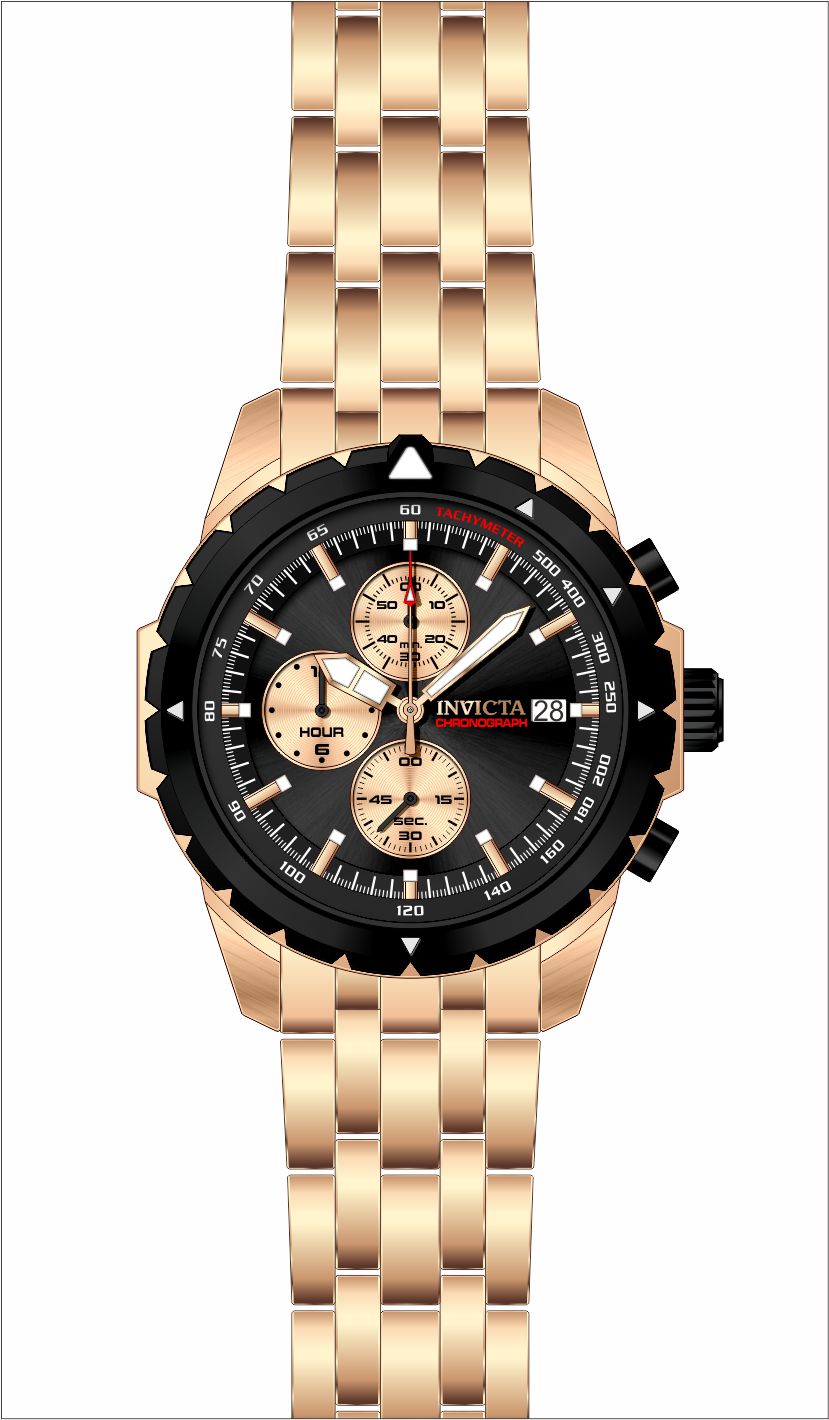 Band for Invicta Aviator Men 31497