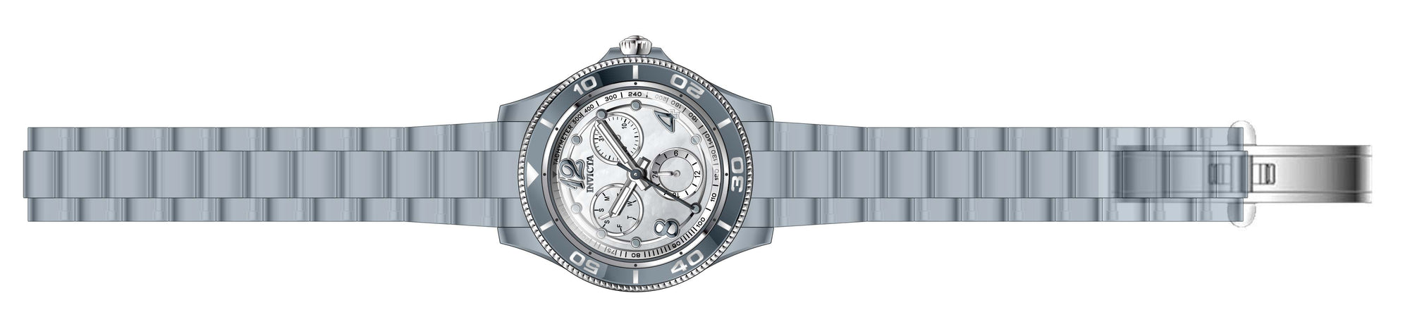 Band for Invicta Anatomic Lady  30368