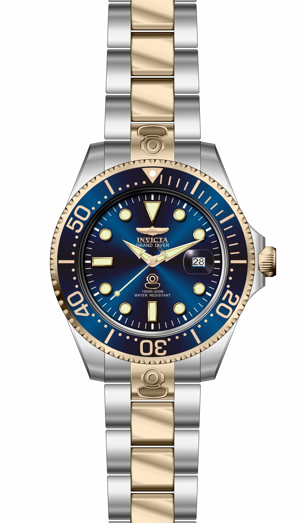 Band for Invicta Pro Diver Men 33315