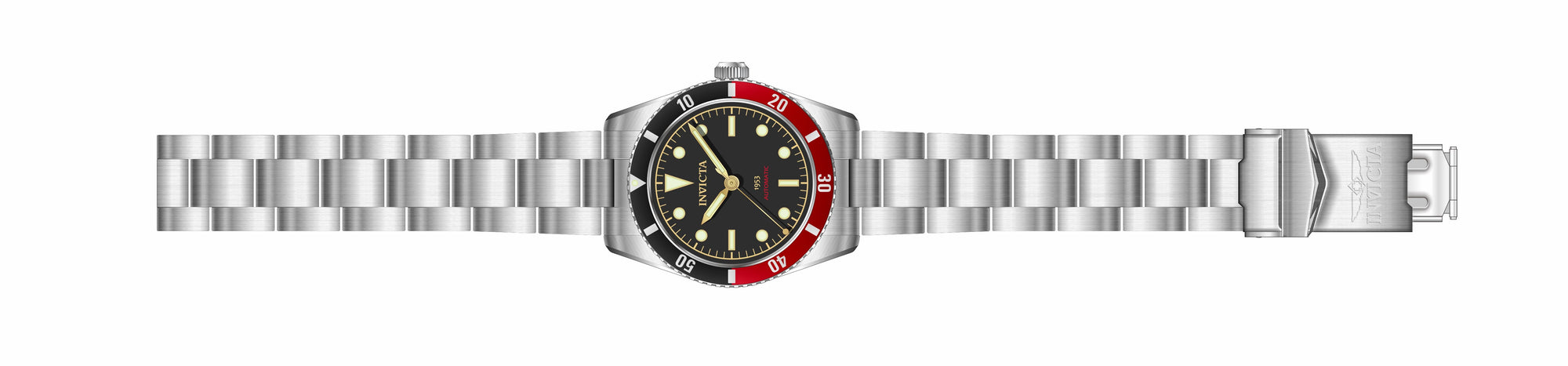 Band for Invicta Pro Diver Zager Exclusive Men 34334