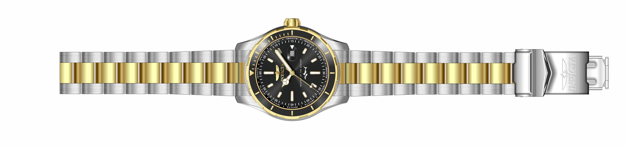 Band for Invicta Pro Diver Zager Exclusive Men 35596