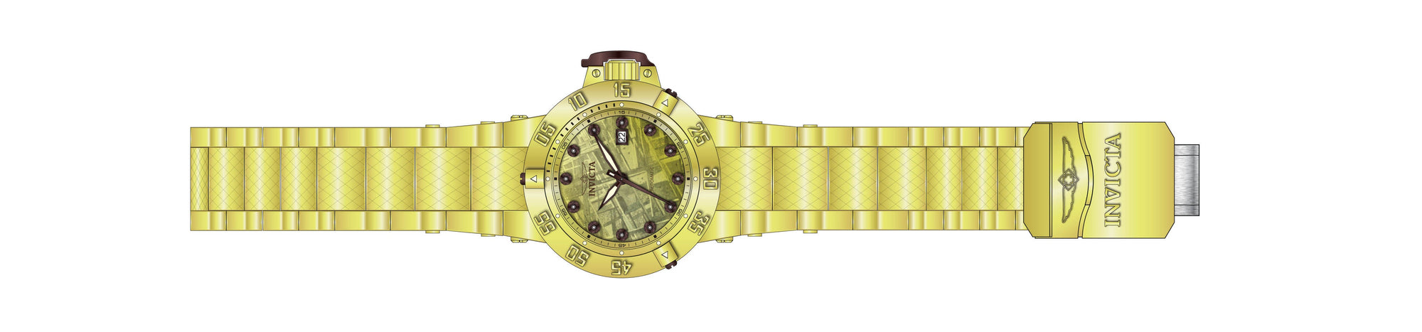 Band for Invicta Subaqua Noma III Men 35671