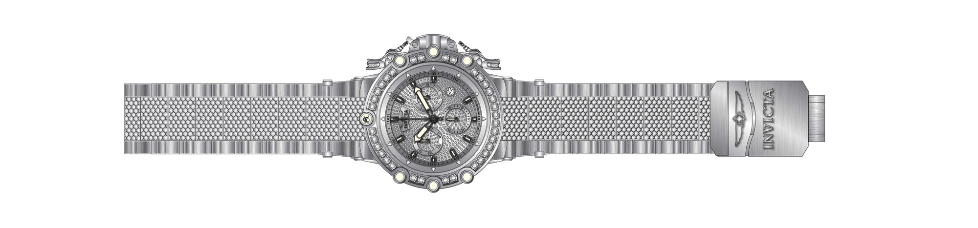 Parts for Invicta Subaqua Men 35559