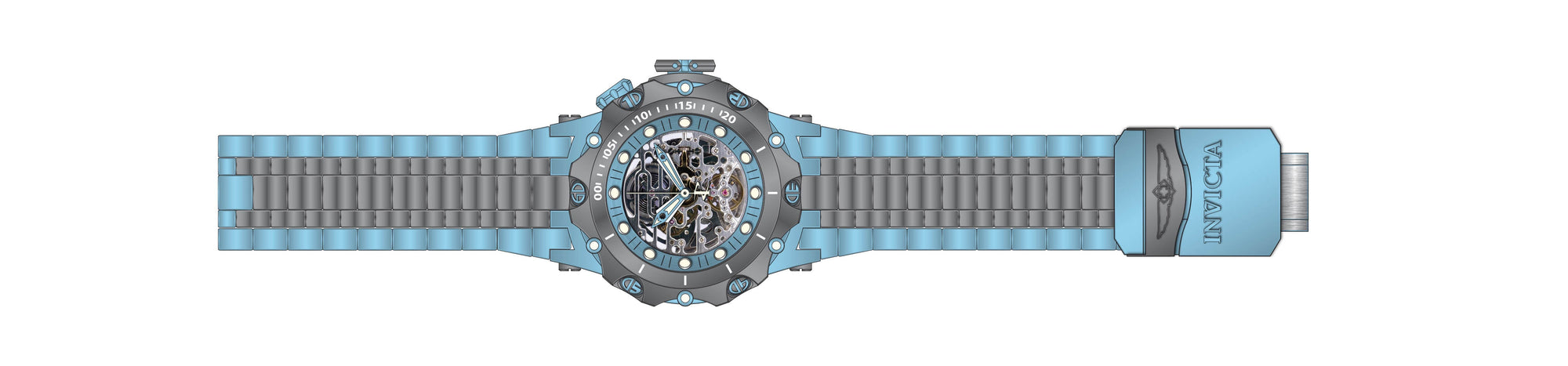 Band for Invicta Reserve Venom Men 36666