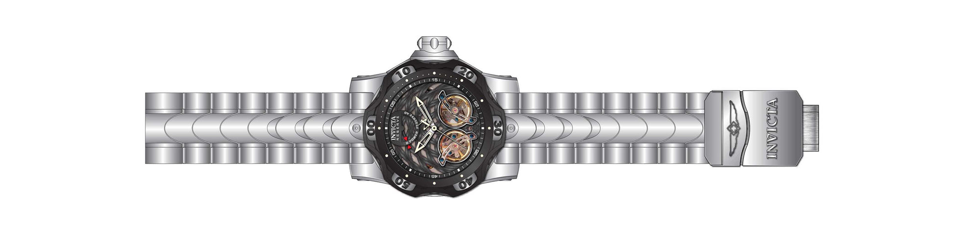 Band for Invicta Reserve Venom Men 35986
