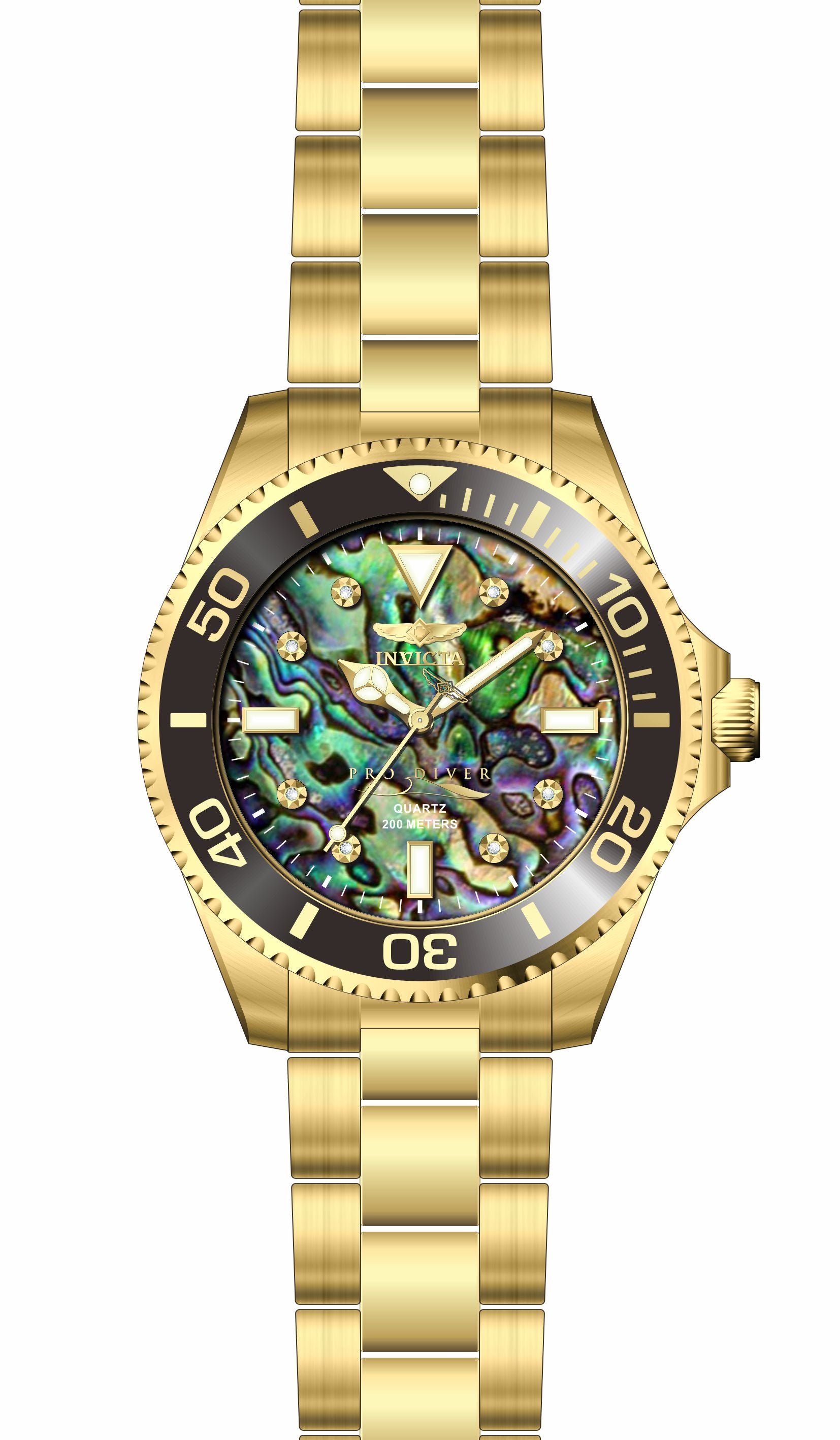 Parts for Invicta Pro Diver Men 37403
