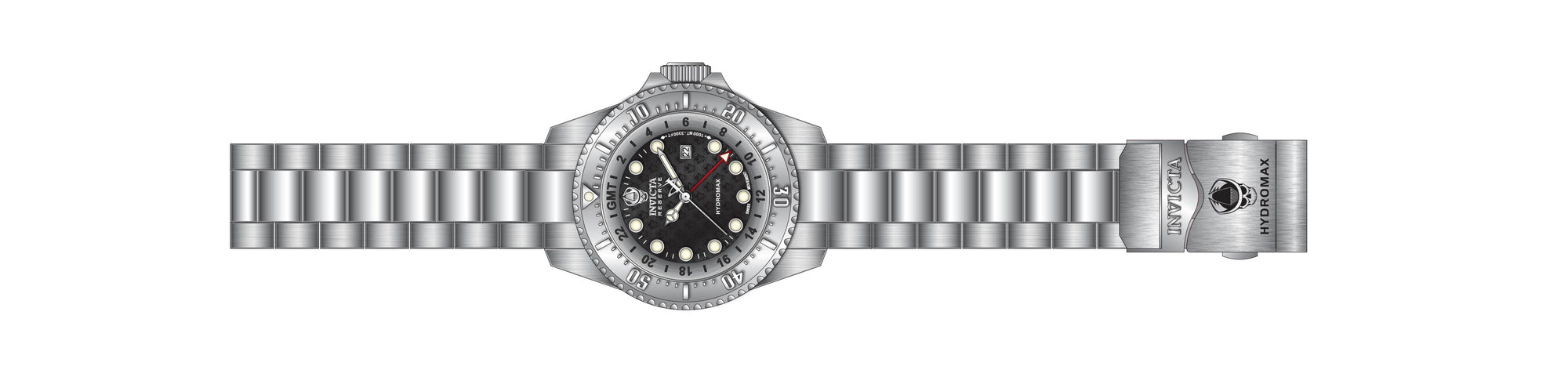 Band for Invicta Reserve Hydromax Men 37217