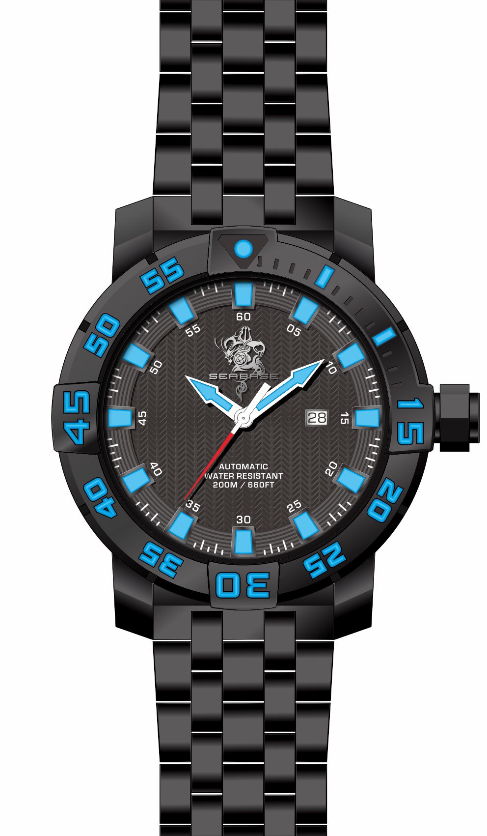 Parts for Invicta Sea Base Men 38235
