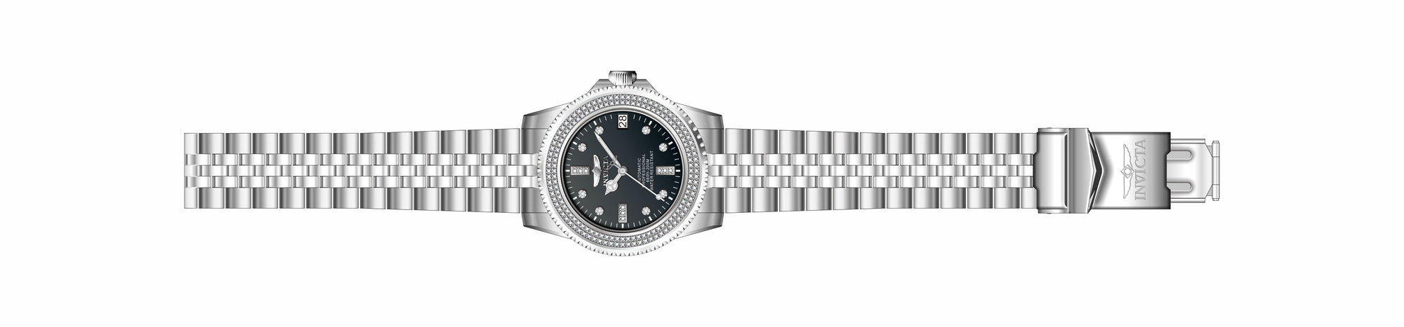 Band for Invicta Pro Diver Lady 38862