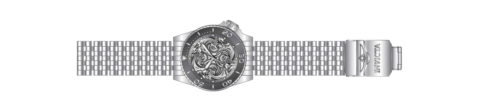 Parts for Invicta Pro Diver Atomic Men 37702