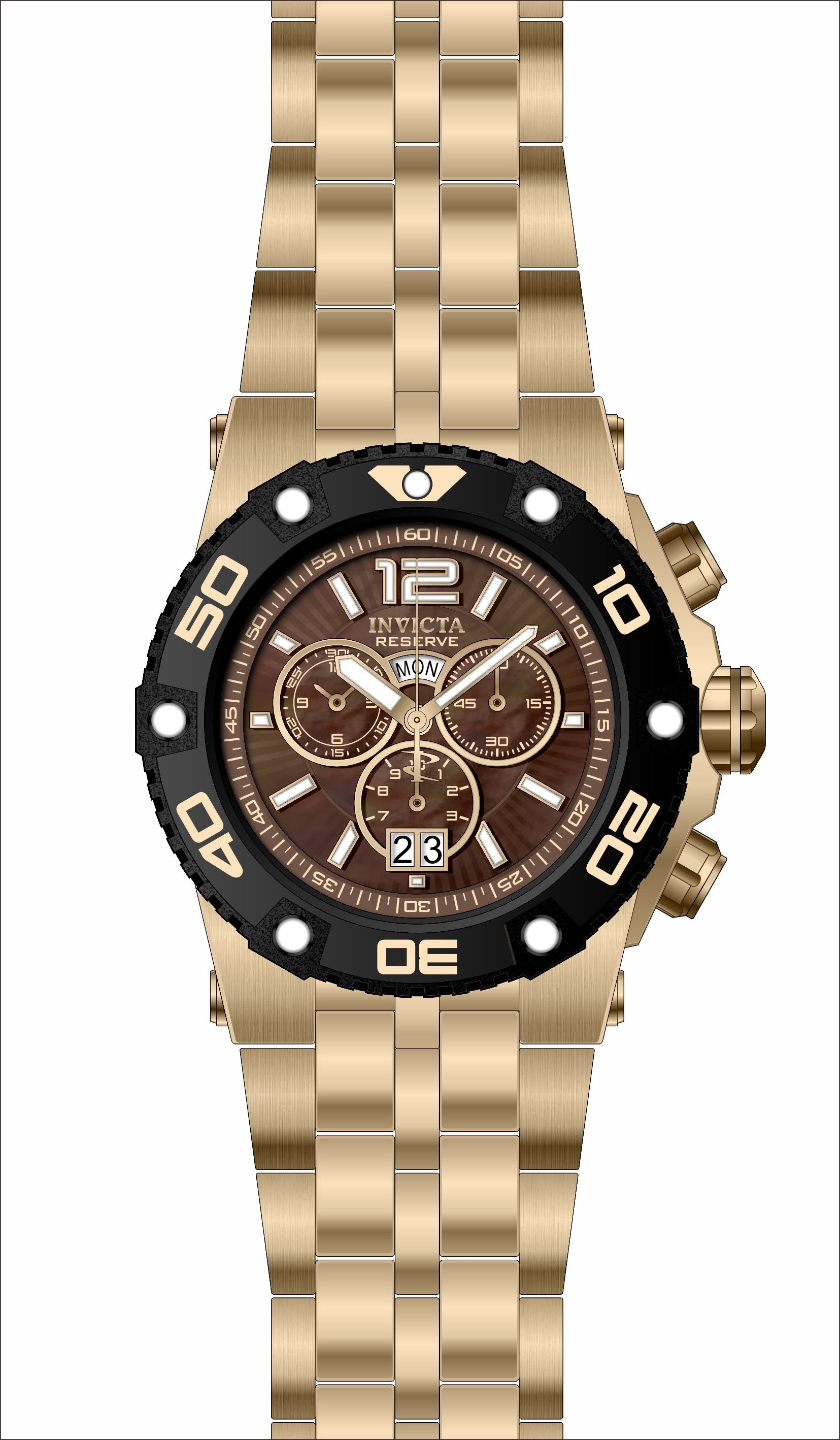 Band for Invicta Speedway Men 39196