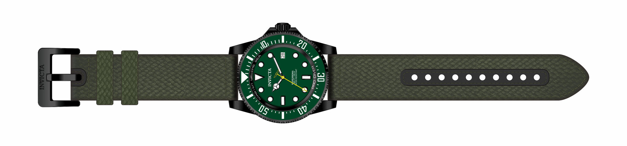 Band for Invicta Pro Diver Men 39290