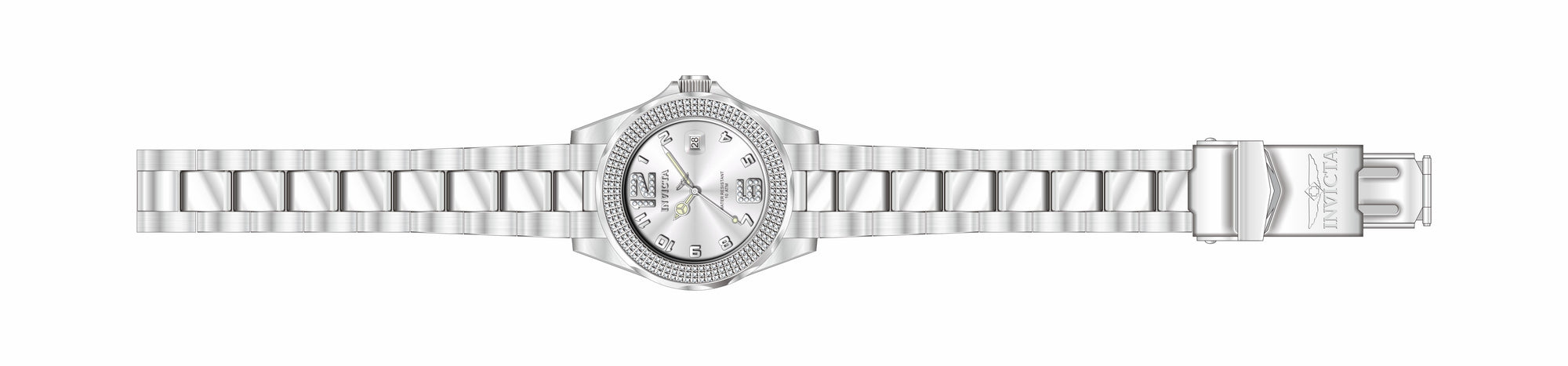 Band for Invicta Pro Diver Lady 38306